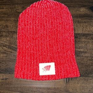 NWOT Disney x LoveYourMelon Mickey Mouse University of Wisconsin Football Beanie